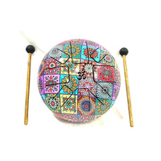 Coloured Hapi Drum Tongue Drum Hand Pan Drum Hand Drum Small Instruments for Musical Education.