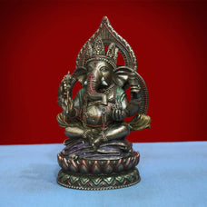 Resin Ganesha statue- 20CM Statue, Ganesha Idol, Ganesh Figurine