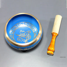 Singing Bowl Tibetan Buddhist Prayer Instrument With Striker Stick | OM Bell | OM Bowl | Meditation Bowl | Music Therapy.