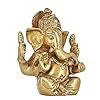 Lord Ganesha Ganpati Religious Statue Idol Ganesh Murti Home Decor for Puja Size - Height 4.5 Inches..