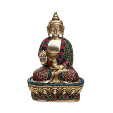 Buddha Statue Brass, Buddah Statue, Buddha Idol, Buddhist Figurine, Buddhism for Home decore.