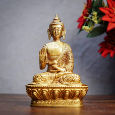 Buddha Statue for Home Decor Office Corporate Gift Meditation Showpiece Figurine Glossy/Lord Buddha Statue for Home Decor.