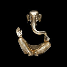 Housewarming Gift Ganesha Statue | Ganesha Statue Brass | Lord Ganesha Idol | Ganpati Figurine | Hindi God Elephant Thanksgiving Home Decor.